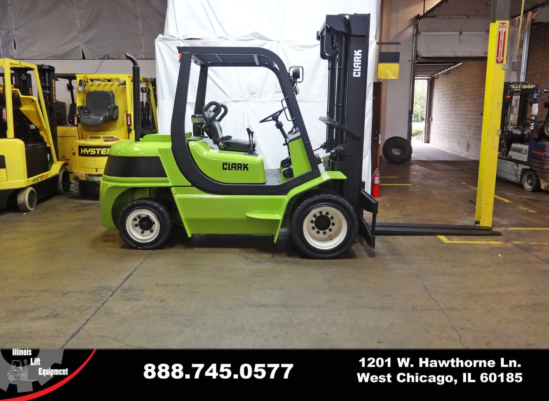 2003 Clark CMP50S Forklift on Sale in Idaho