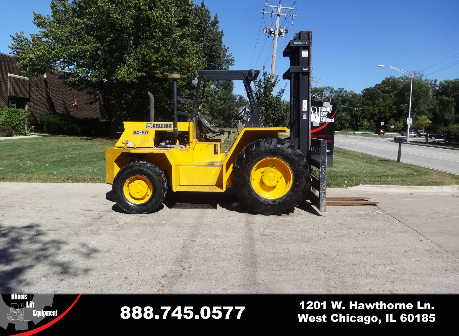 2000 Sellick SD80 Forklift on Sale in Idaho