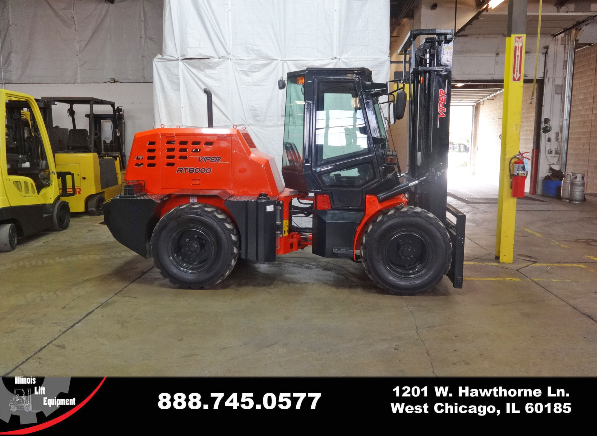 2015 Viper RT8000 Rough Terrain Forklift on Sale in Idaho