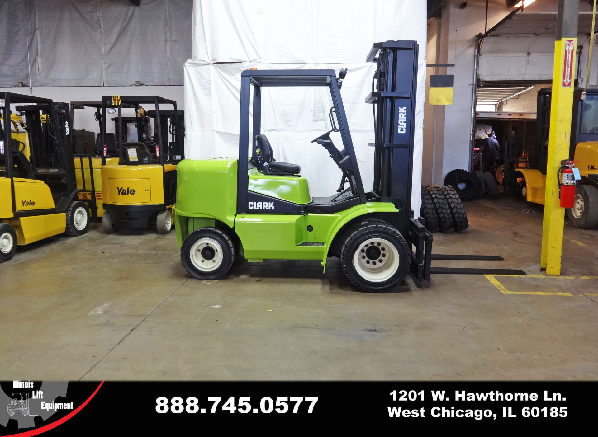 1999 Clark CGP40 Forklift on Sale in Idaho