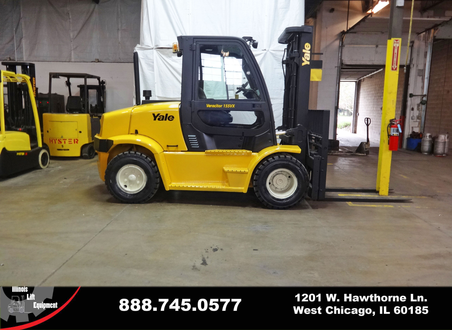  2008 Yale GDP155VX Forklift on Sale in Idaho