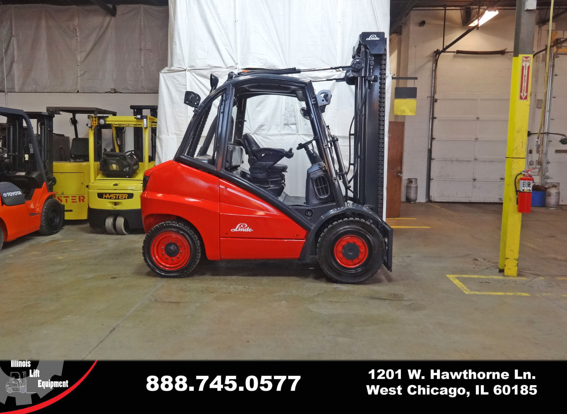 2005 Linde H50D Forklift on Sale in Idaho