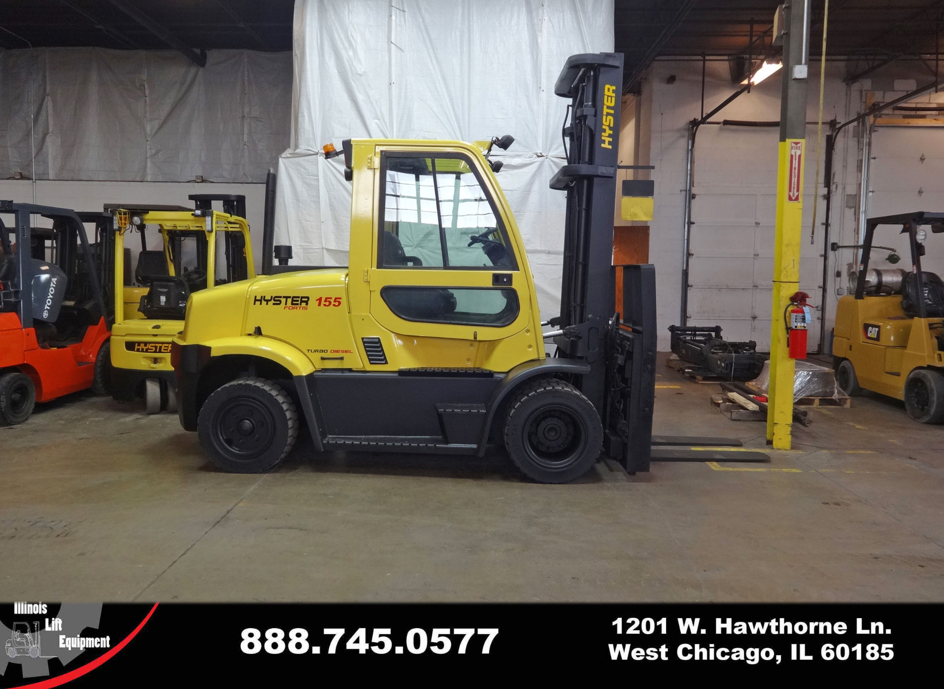 2008 Hyster H155FT Forklift on Sale in Idaho