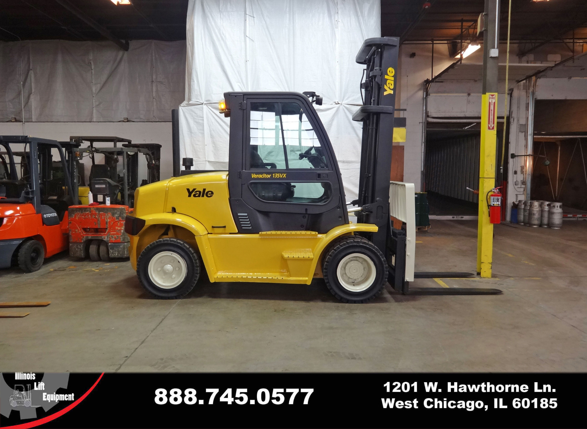 2008 Yale GDP135VX Forklift on Sale in Idaho