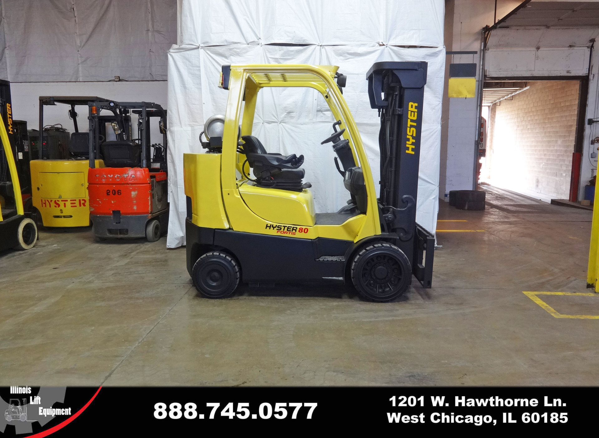 2010 Hyster S80FTBCS Forklift on Sale in Idaho