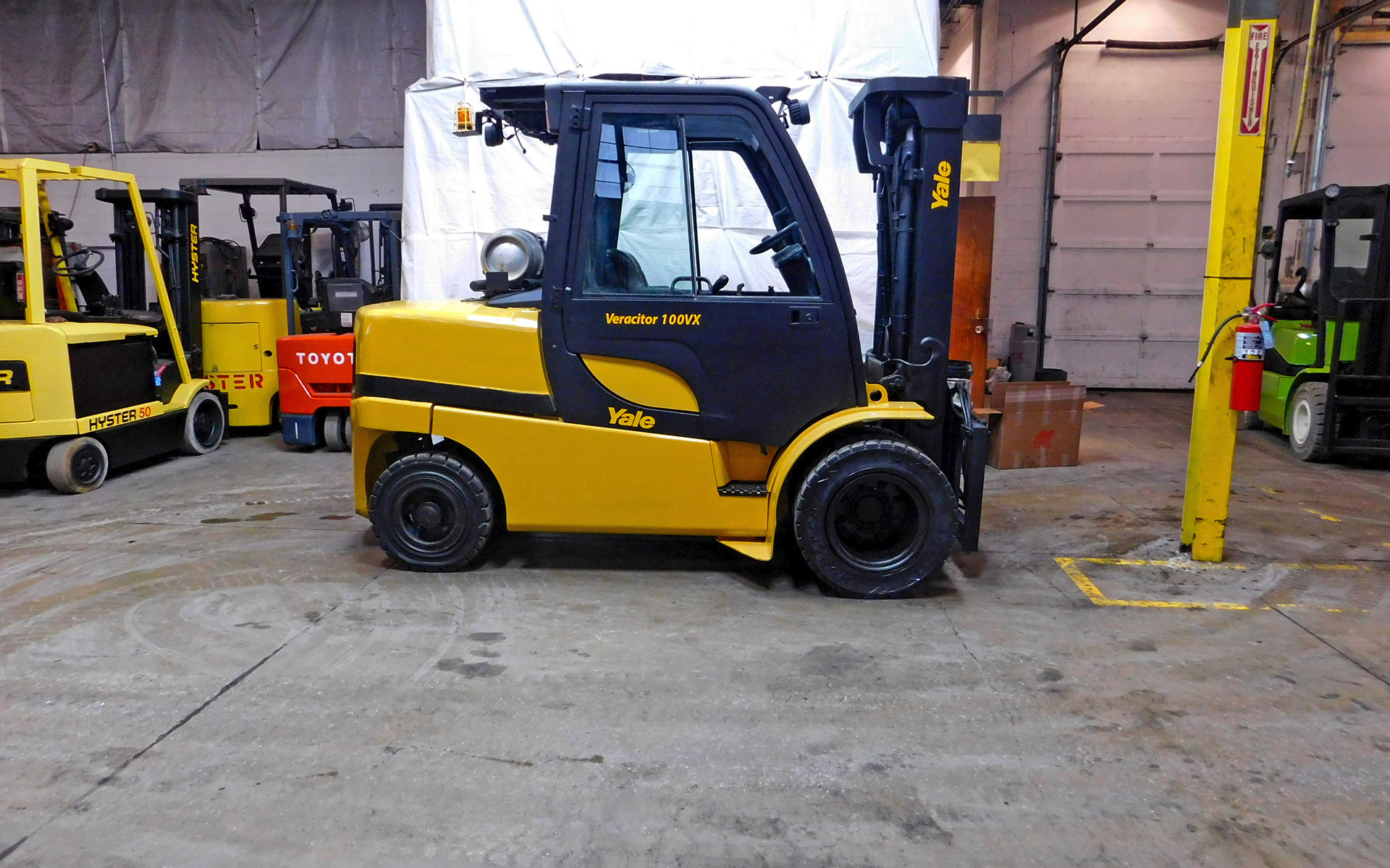 2009 Yale GLP100VX Forklift on Sale in Idaho