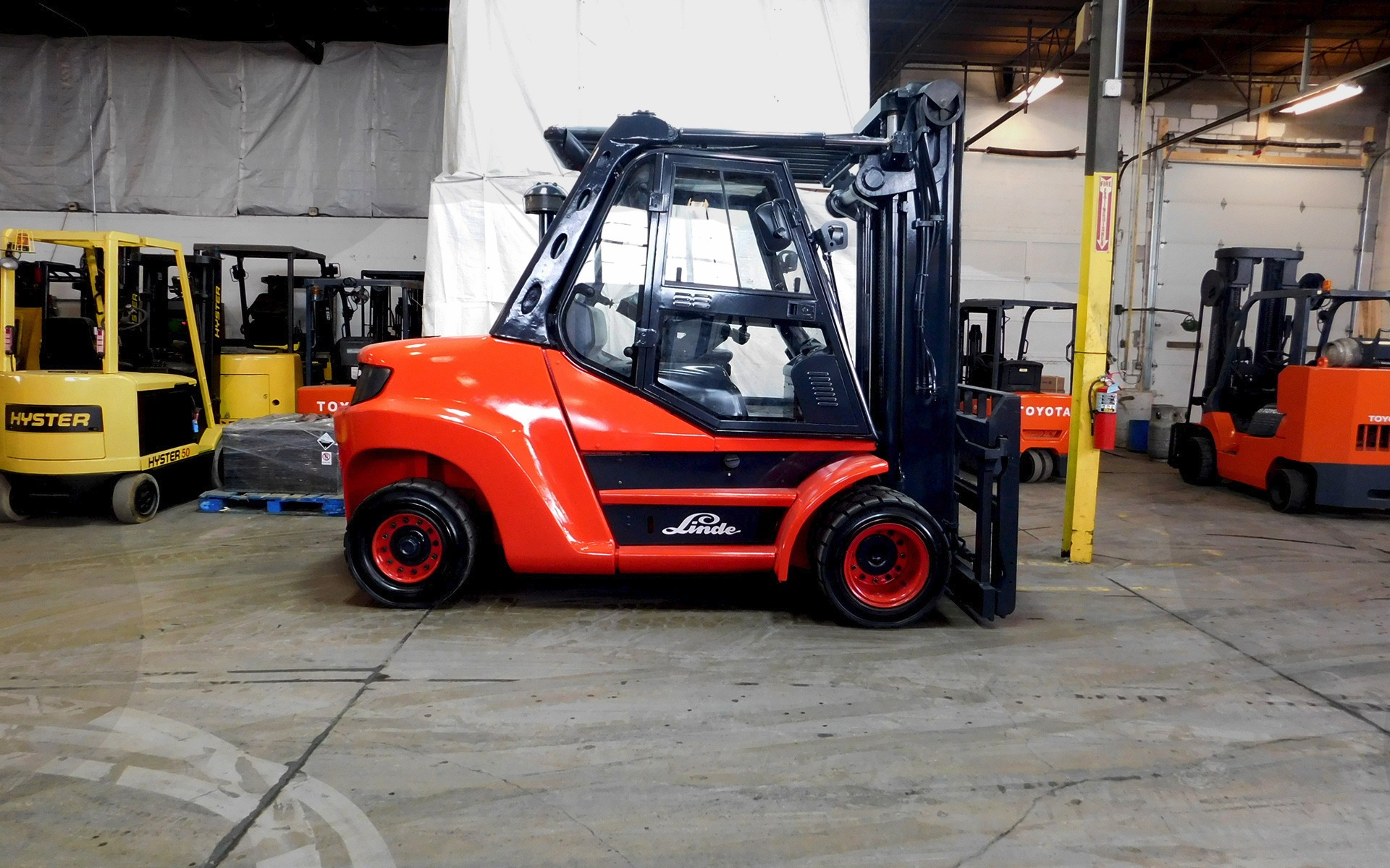 2010 Linde H80D Forklift on Sale in Idaho