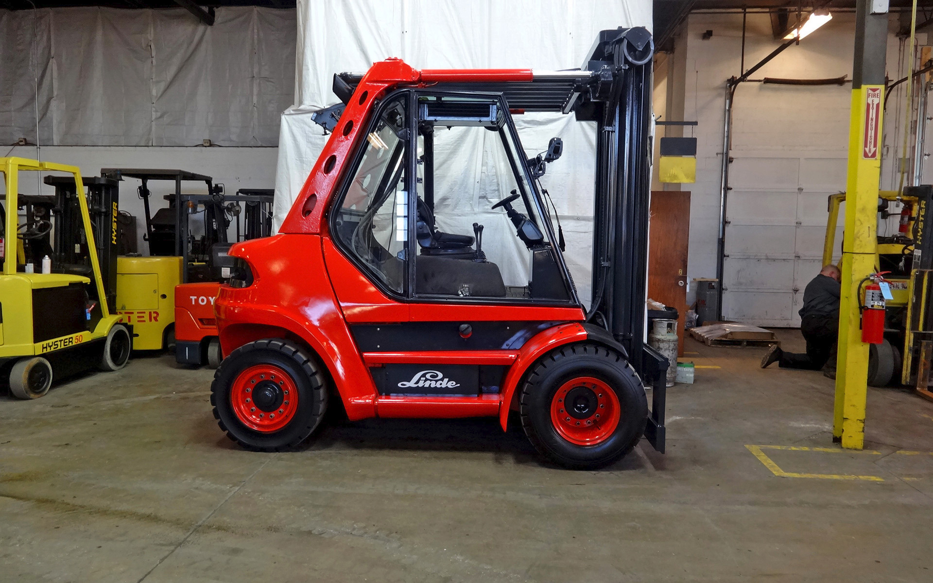  2004 Linde H80D Forklift on Sale in Idaho