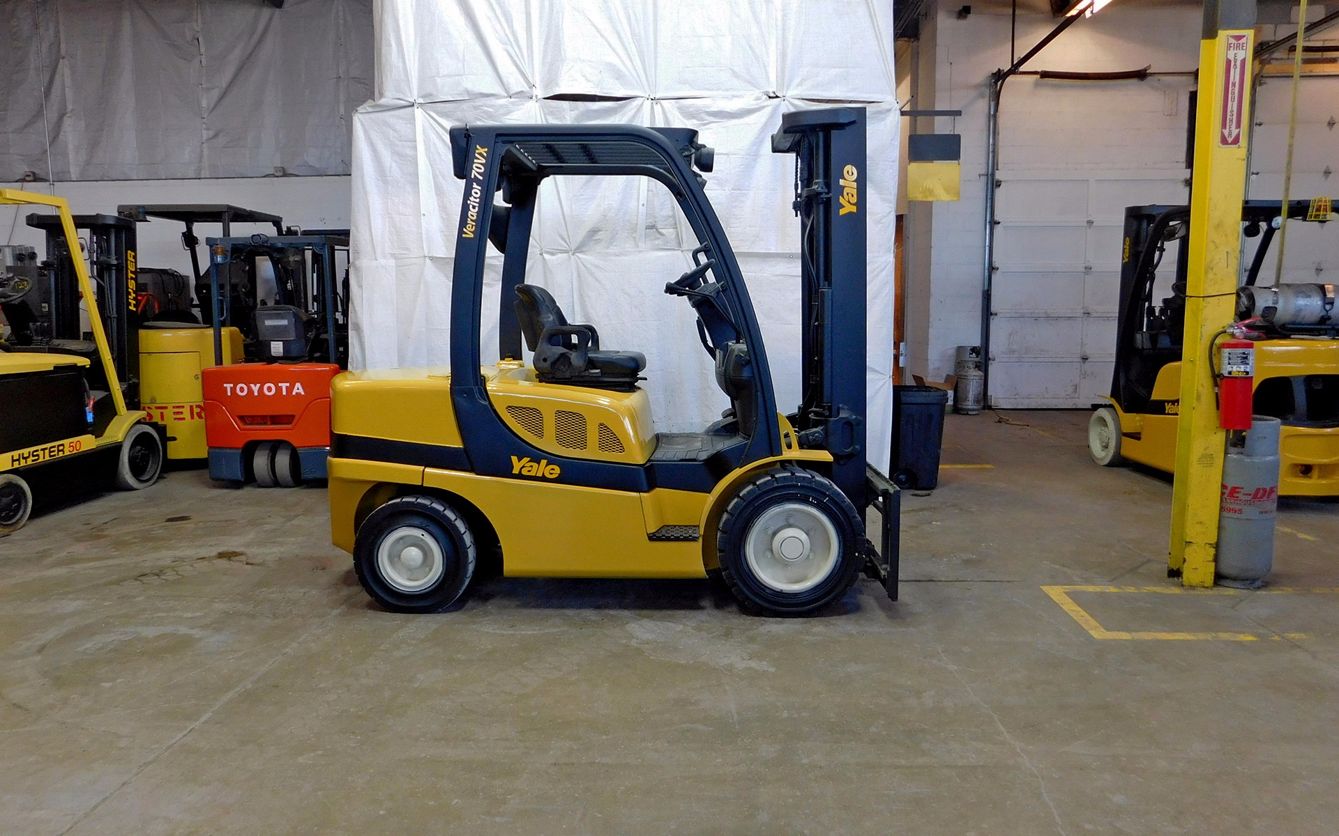  2007 Yale GDP070VX Forklift on Sale in Idaho