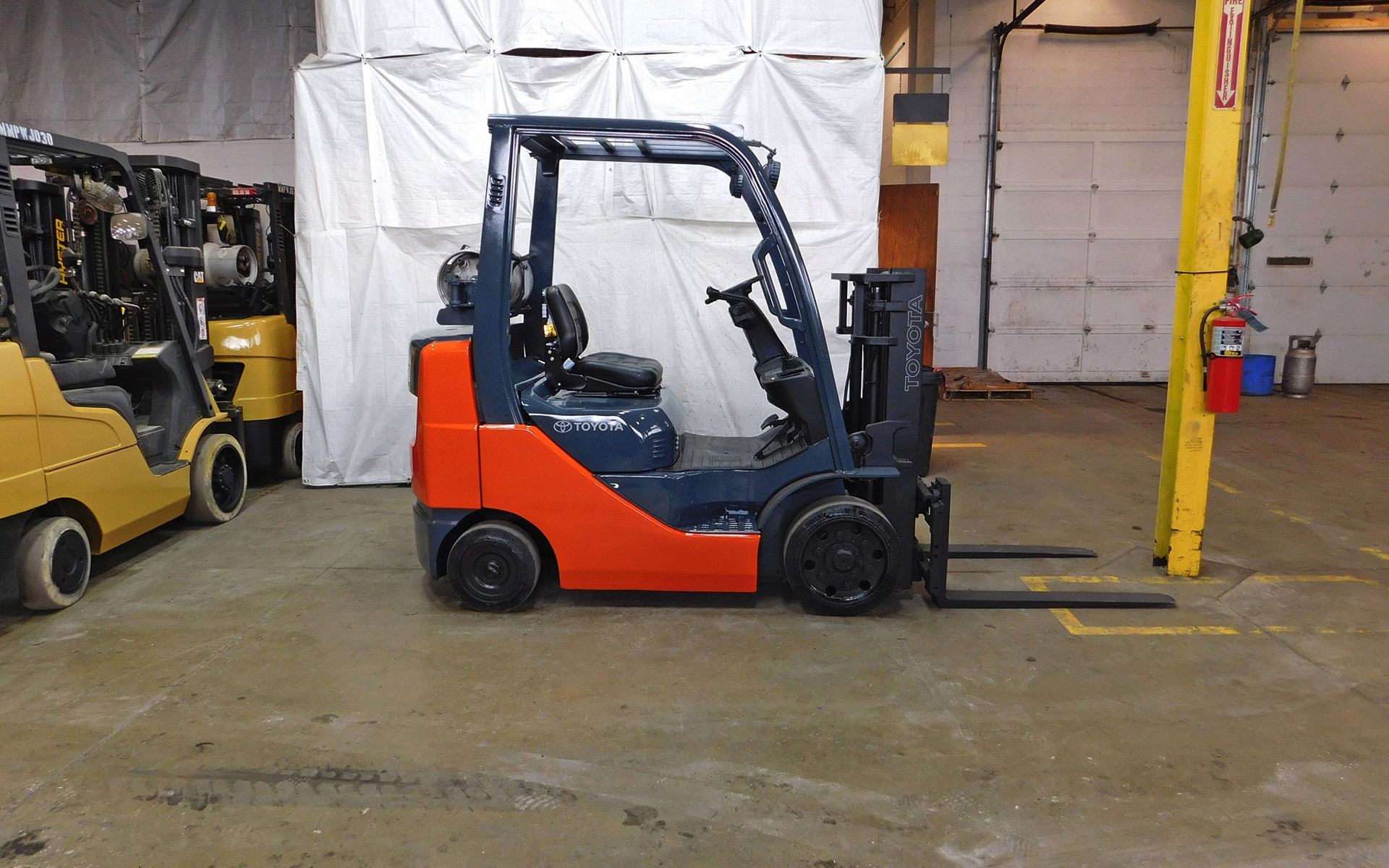  2008 Toyota 8FGCU25 Forklift on Sale in Idaho