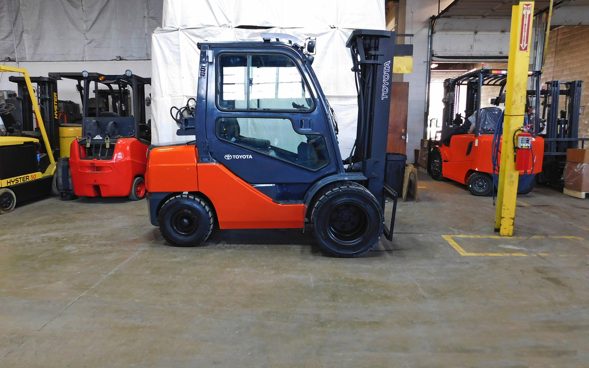  2008 Toyota 8FGU30 Forklift on Sale in Idaho