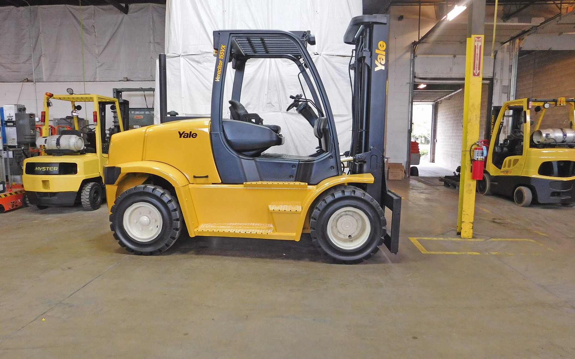  2009 Yale GDP155VX Forklift on Sale in Idaho