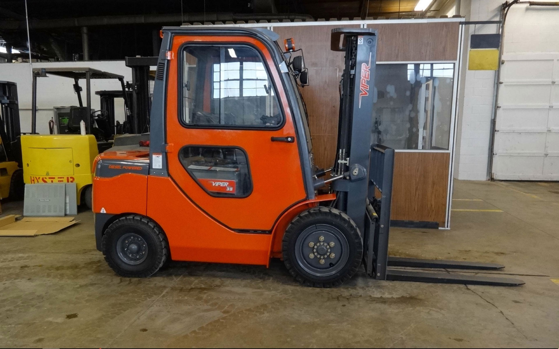  2016 Viper FD35 Full Cab Forklift on Sale in Idaho