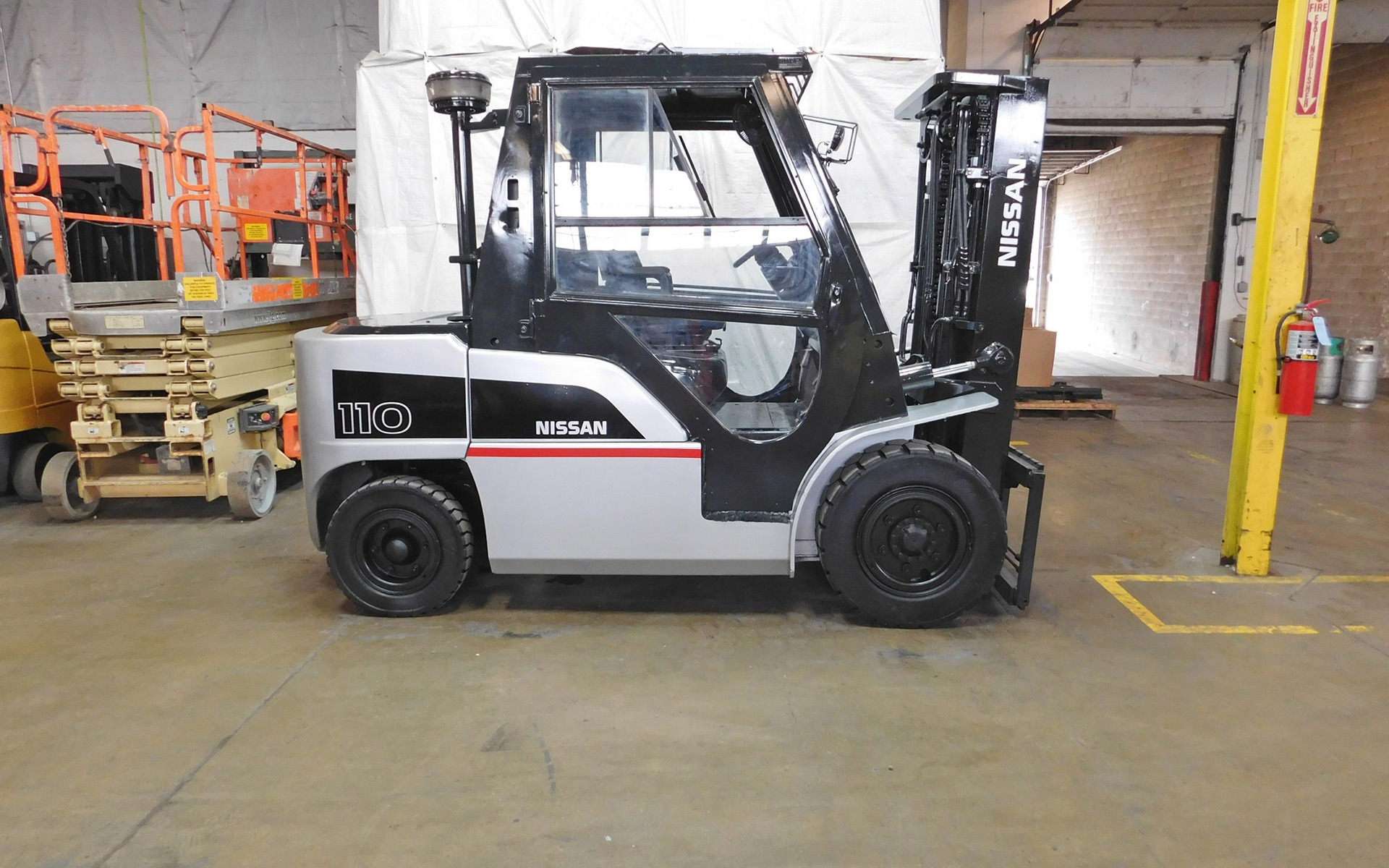  2011 Nissan PFD110Y Forklift On Sale In Idaho