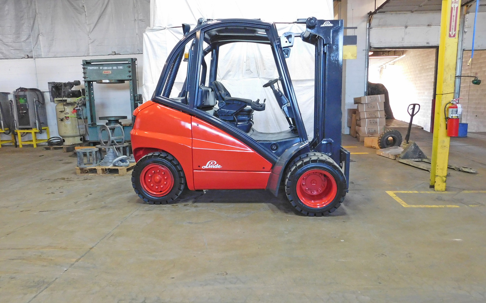  2005 Linde H40D Forklift On Sale in Idaho