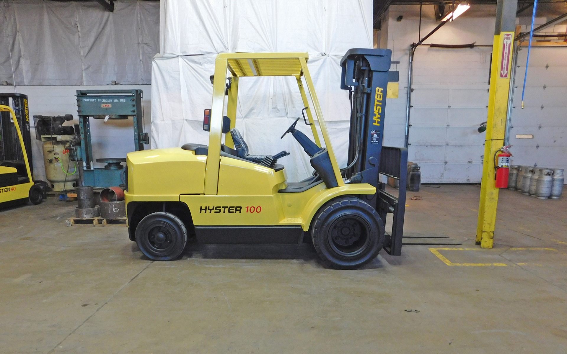  2003 Hyster H100XM Forklift on Sale in Idaho