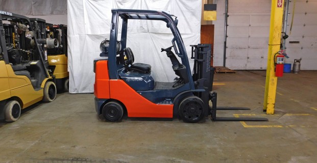 2008 Toyota 8FGCU25 Forklift on Sale in Idaho